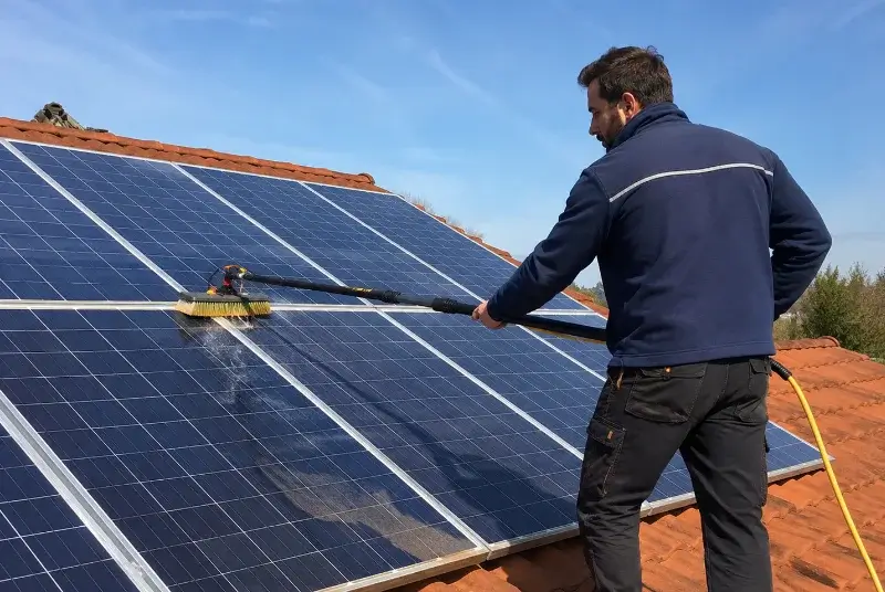 Nettoyage et entretien de panneaux solaires à Beauregard-Baret